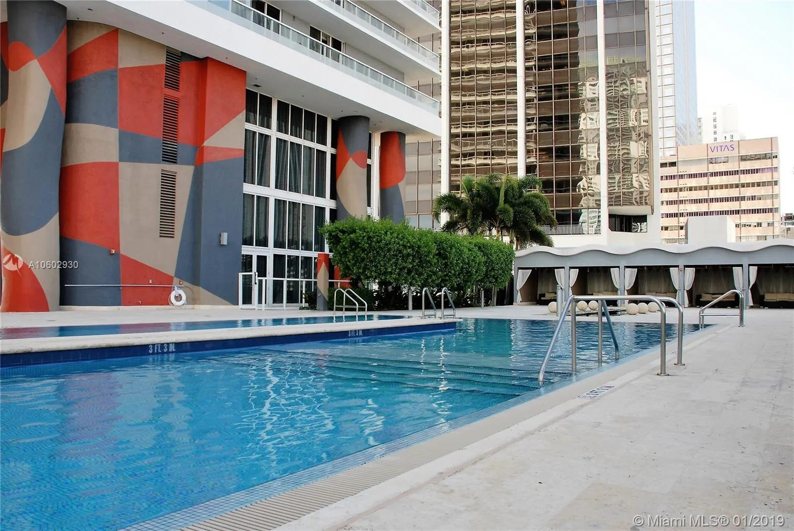 2 bedroom 2 bath for sale at 50 Biscayne Blvd # 4106, Miami FL 33132