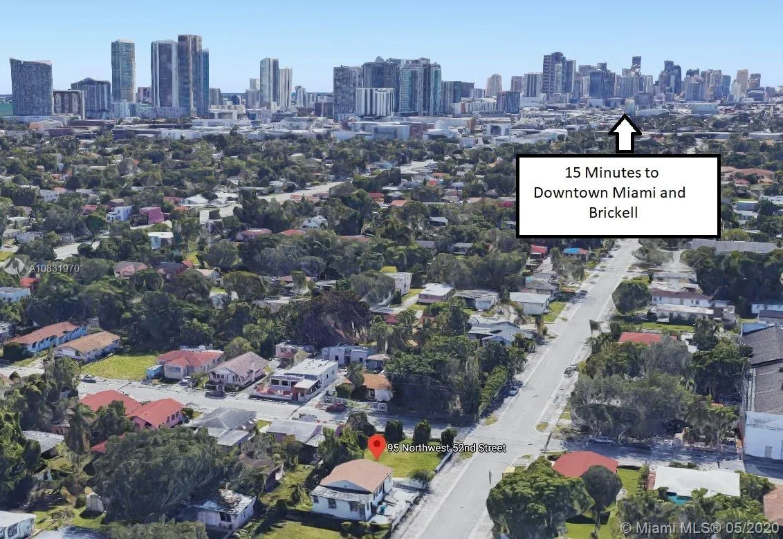 4 bedroom 3 bath for sale at 95 NW 52nd St, Miami FL 33127