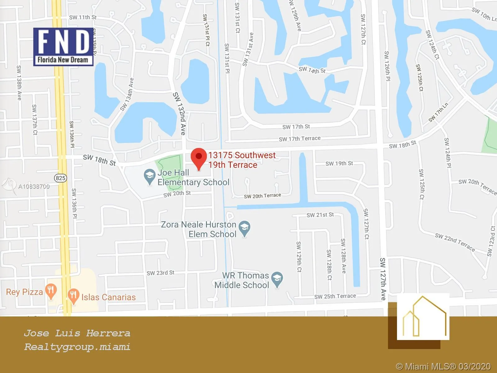 13175 SW 19th Ter, Miami FL 33175