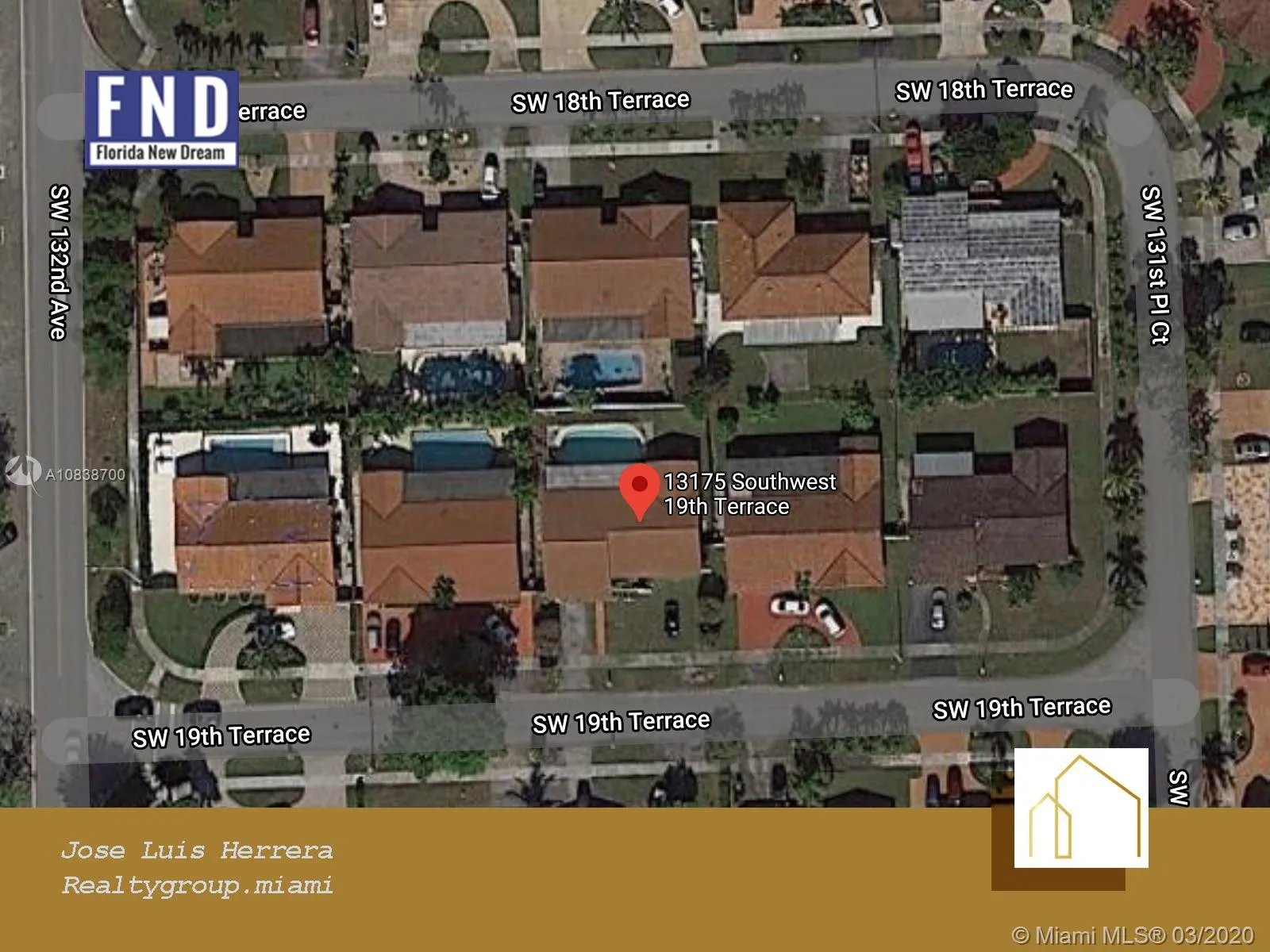 13175 SW 19th Ter, Miami FL 33175