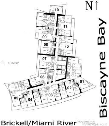 2 bedroom 2 bath for sale at 92 SW 3rd St # 1104, Miami FL 33130