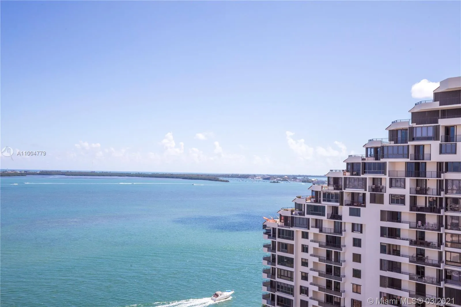 2 bedroom 2 bath for sale at 540 Brickell Key Dr # 1801, Miami FL 33131
