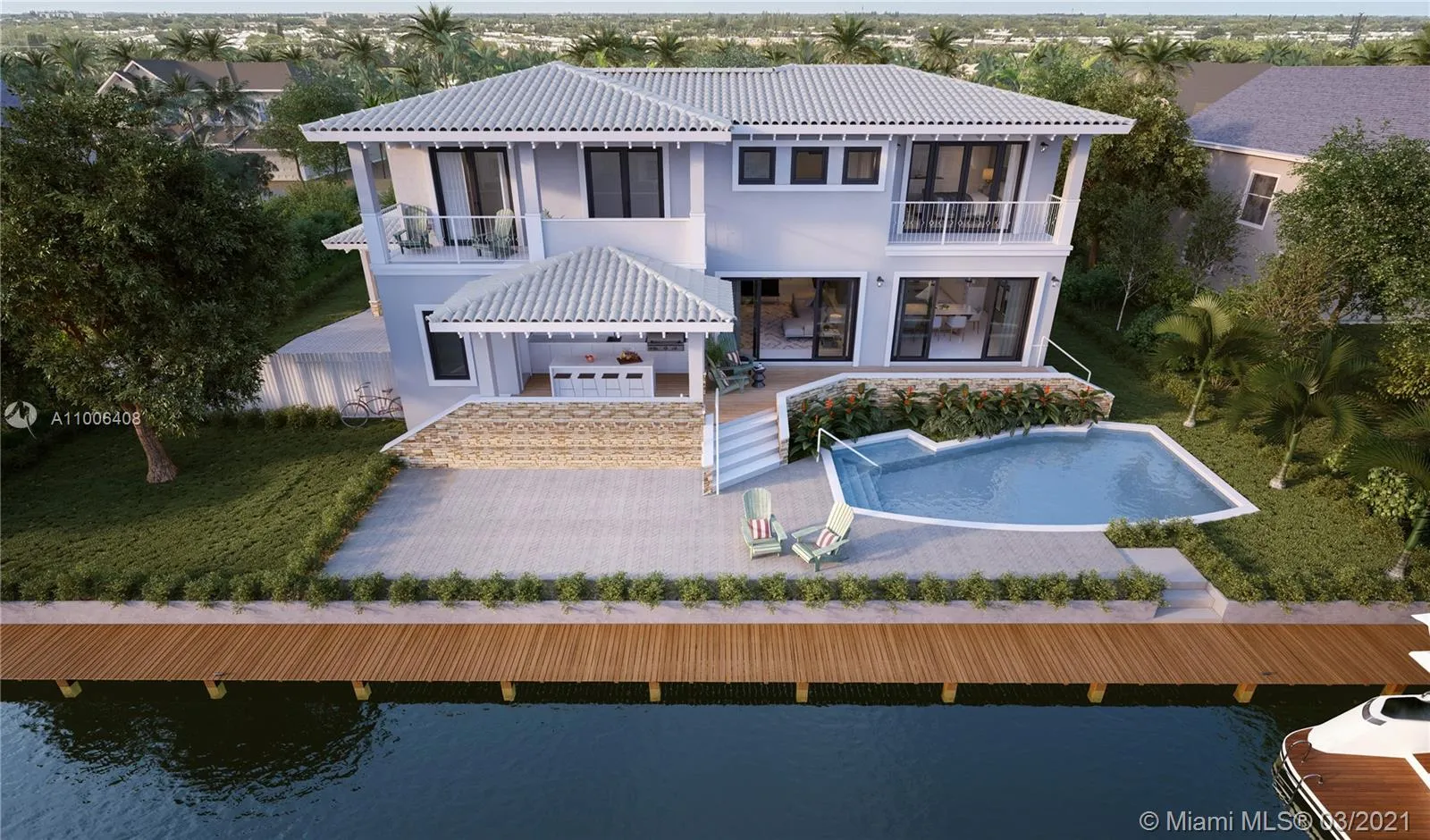 5 bedroom 5 bath for sale at 850 Washington St, Hollywood FL 33019