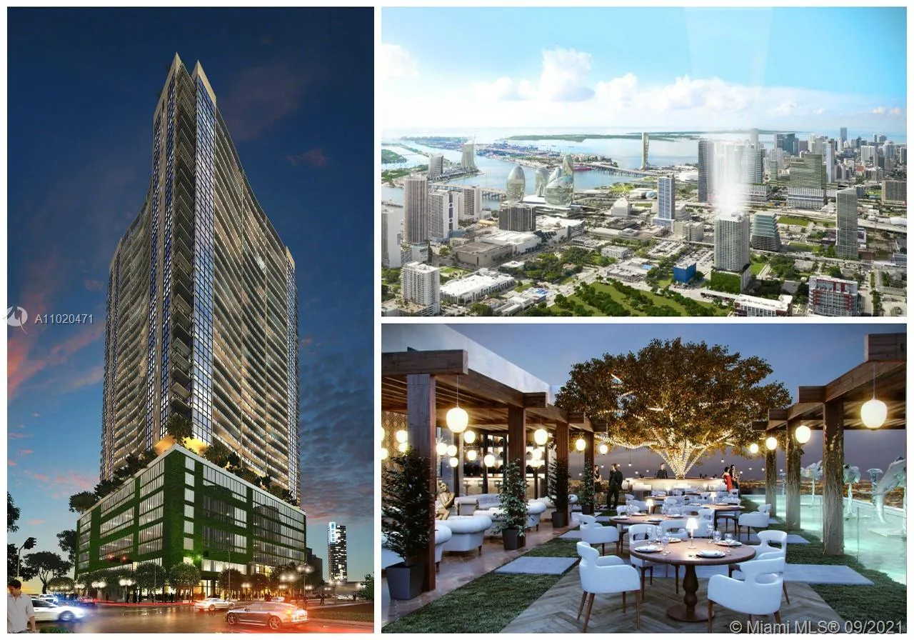 1 bedroom 1 bath for sale at 1600 NE 1st Ave # 1201, Miami FL 33132