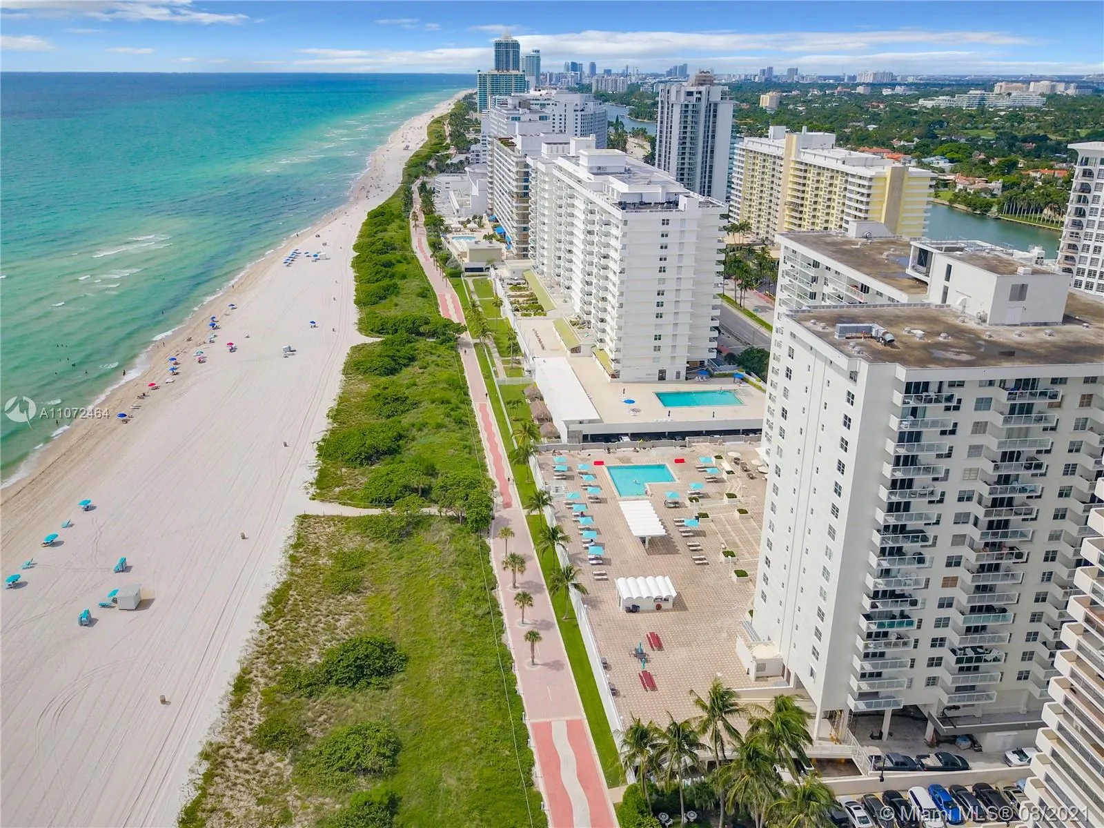 2 bedroom 2 bath for sale at 5701 Collins Ave # 1215, Miami Beach FL 33140