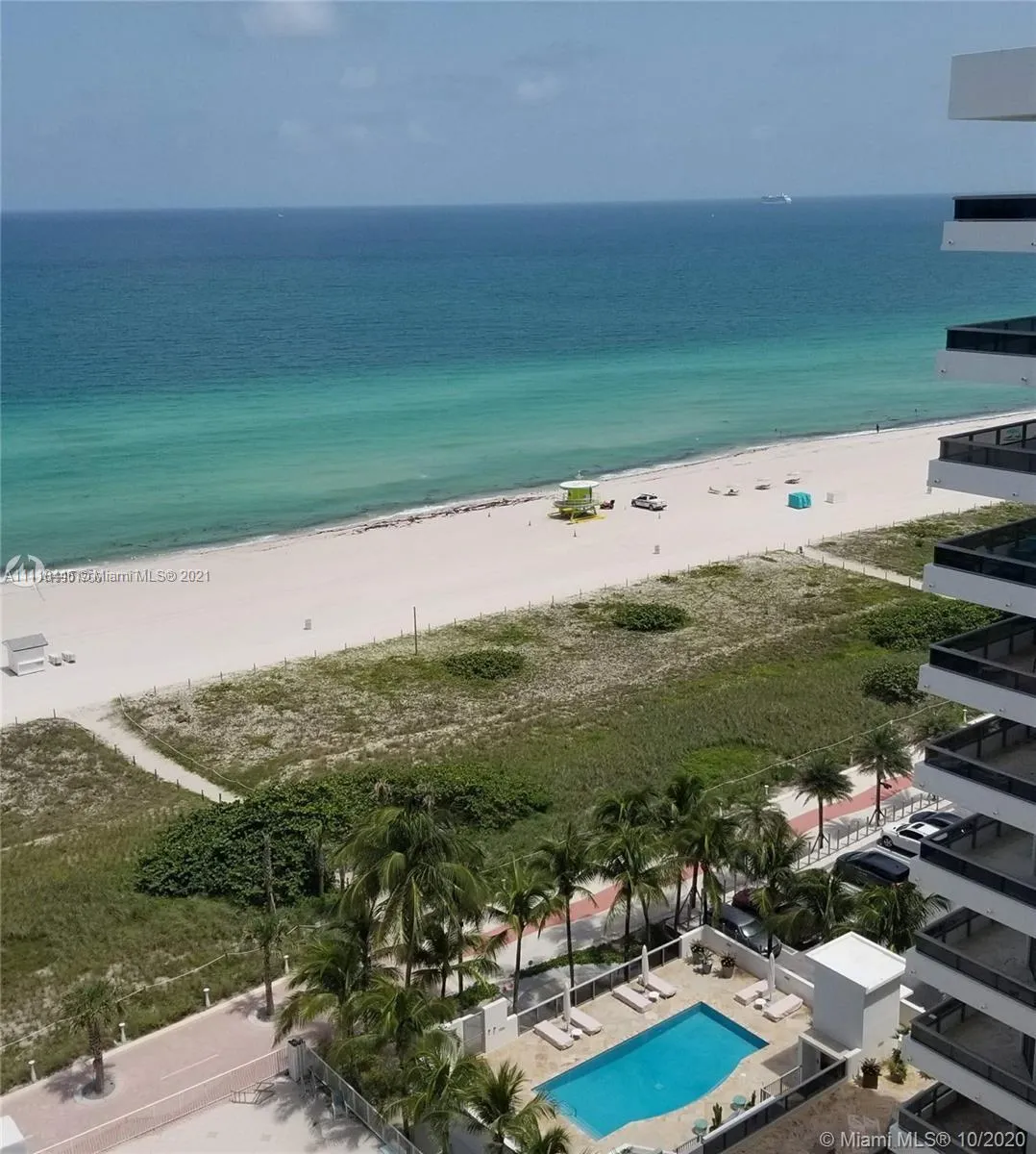1 bedroom 2 bath for sale at 5825 Collins Ave # J, Miami Beach FL 33140
