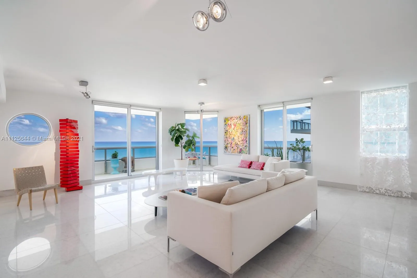 5 bedroom 6 bath for sale at 5801 Collins Ave # 1200, Miami Beach FL 33140