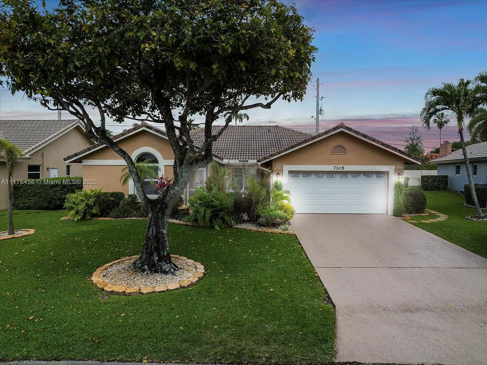 4 bedroom 2 bath for sale at 7105 NW 45th St, Coral Springs FL 33065