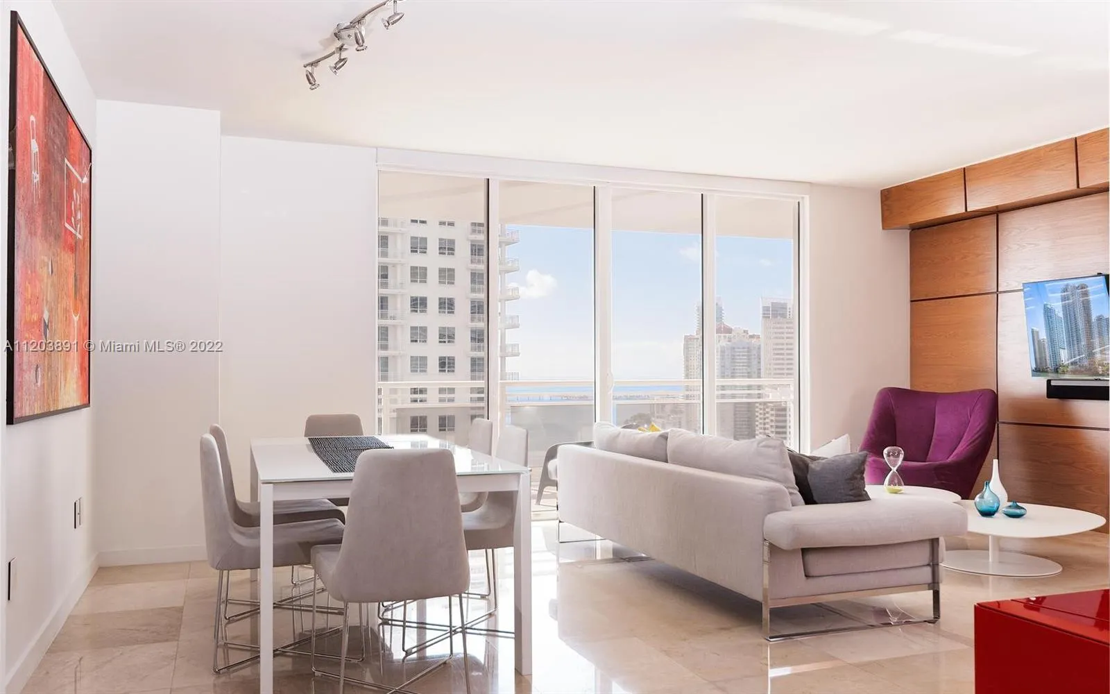 2 bedroom 2 bath for sale at 901 Brickell Key Blvd # 2503, Miami FL 33131