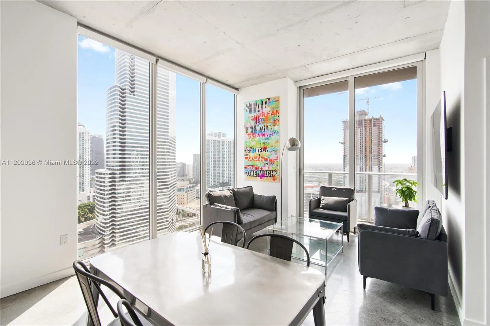 2 bedroom 2 bath for sale at 151 SE 1st St # 2411, Miami FL 33131