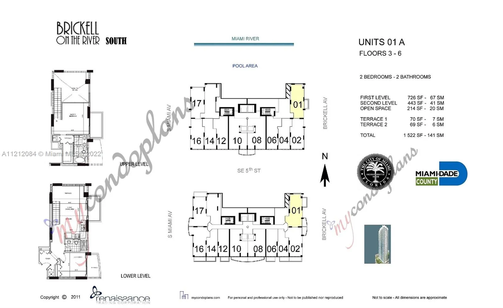 41 SE 5th St # 501, Miami FL 33131