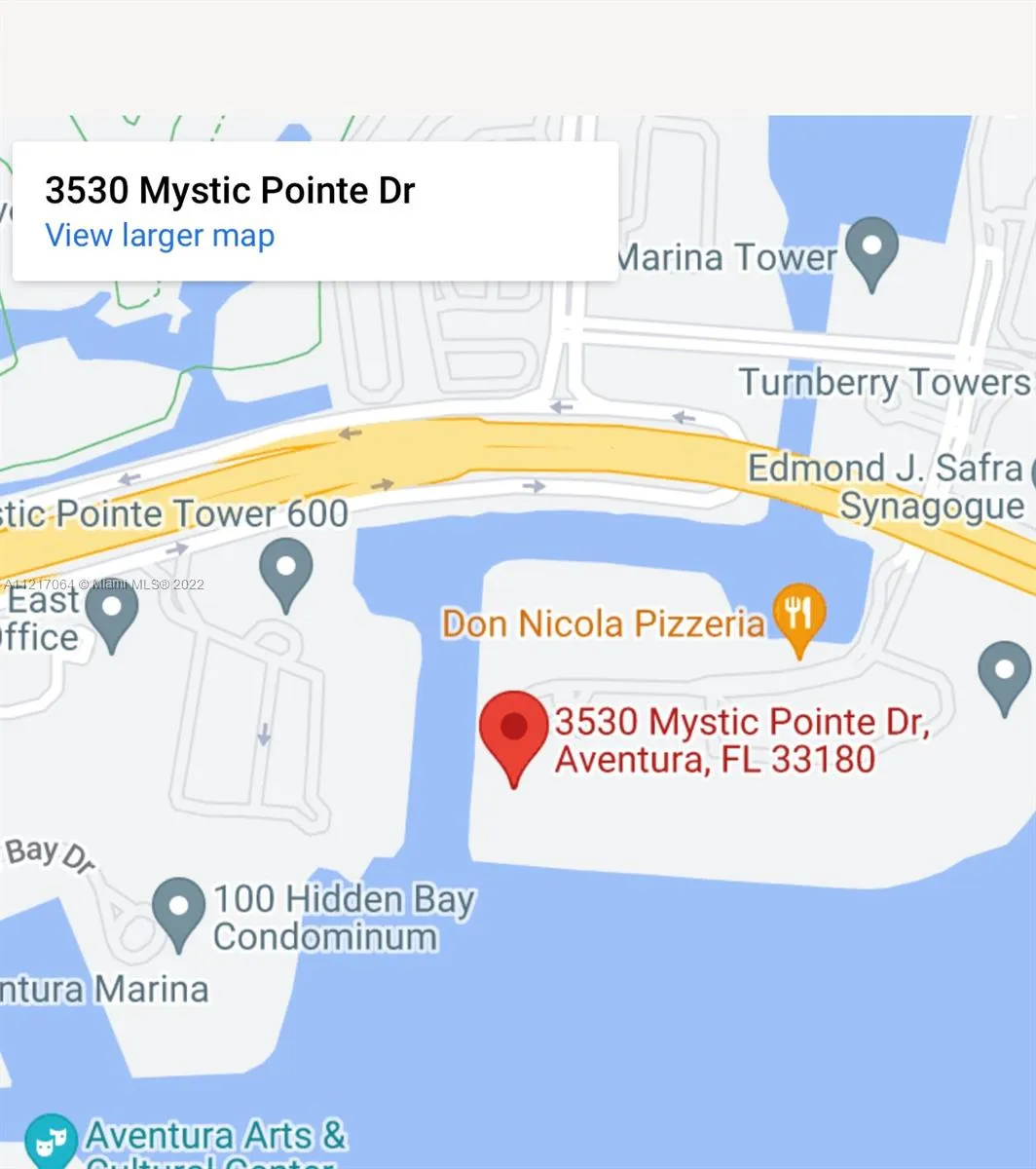 3530 Mystic Pointe Dr # 2602, Aventura FL 33180