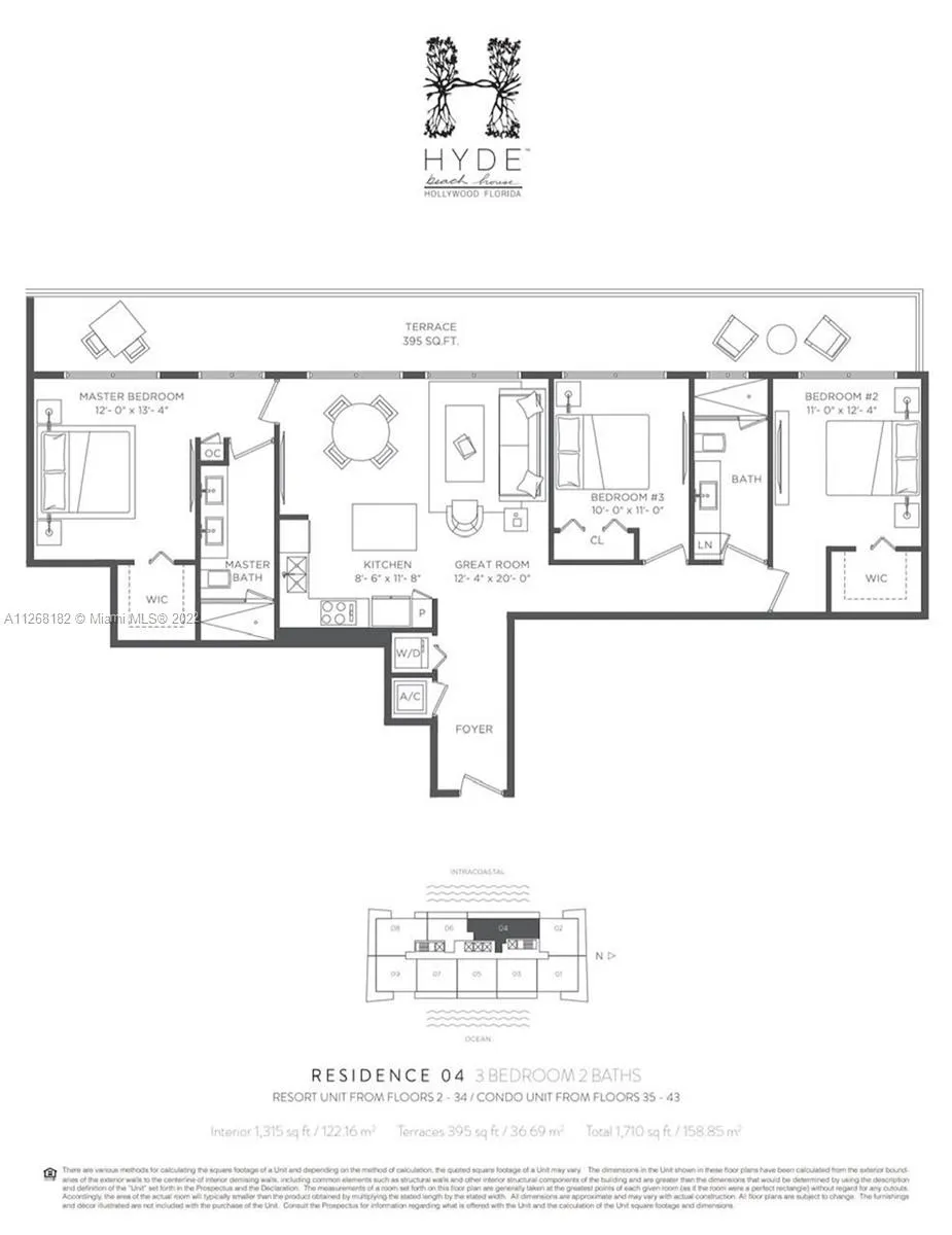 4010 S Ocean DR # 1404, Hollywood FL 33019
