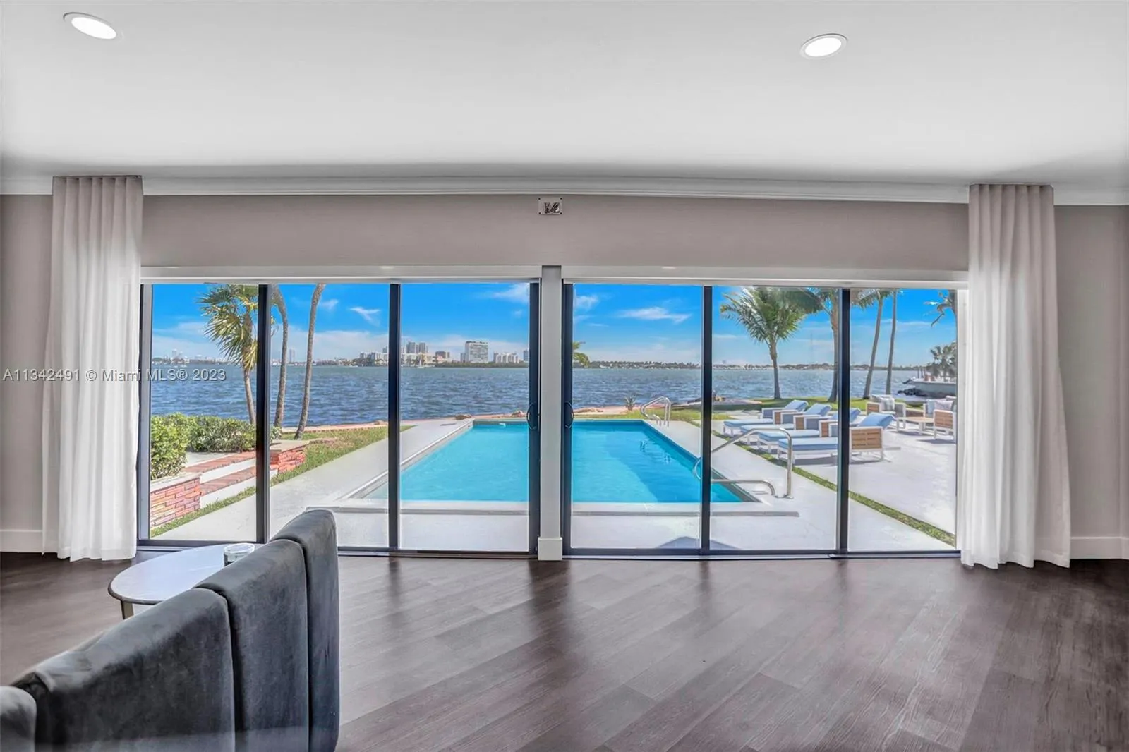 6 bedroom 5 bath for rent at 9101 N Bayshore Dr, Miami FL 33138