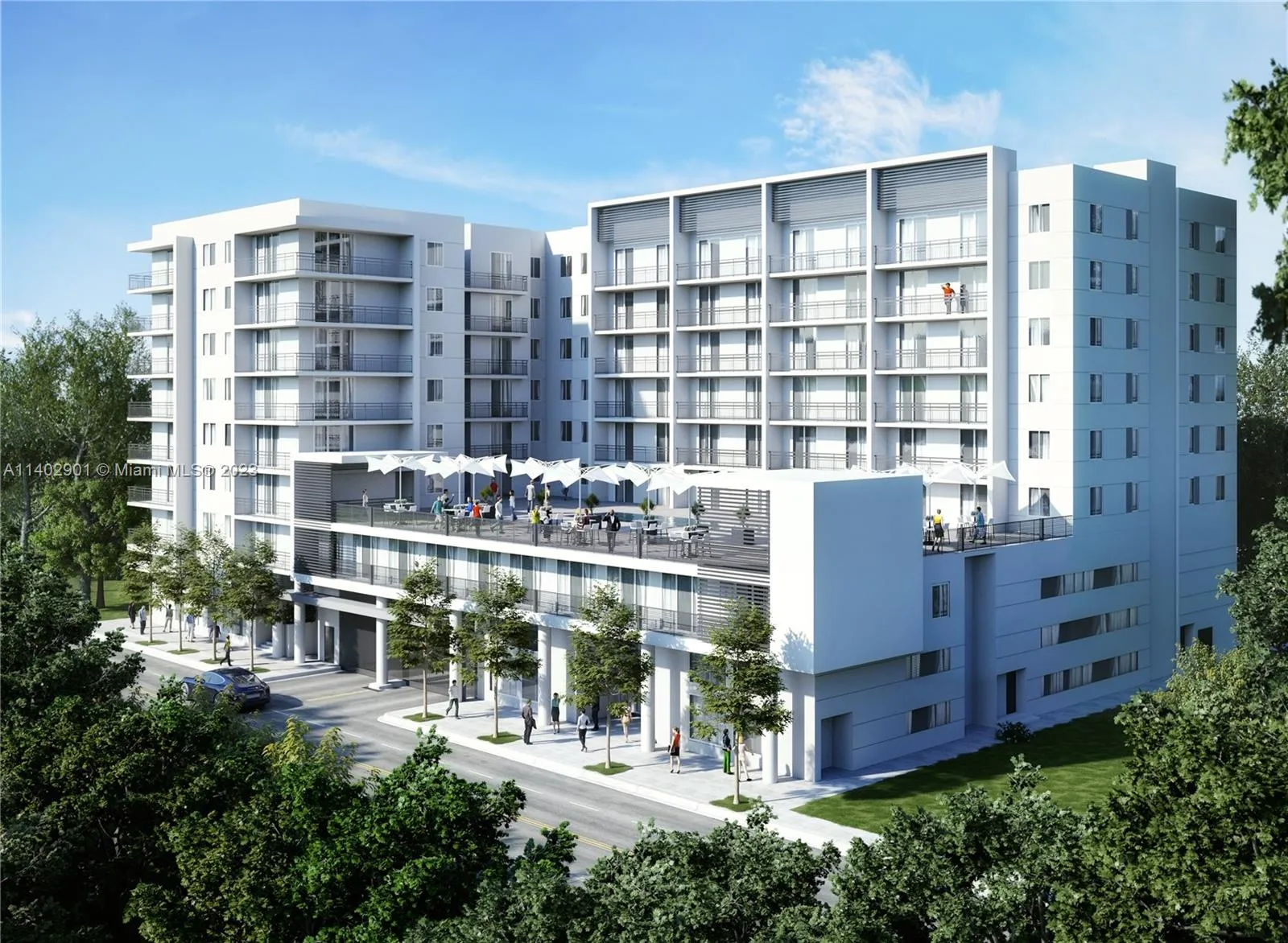 2 bedroom 2 bath for rent at 645 NW 1st St # 703, Miami FL 33126