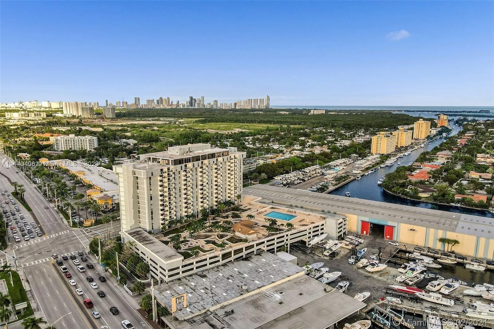 2 bedroom 2 bath for sale at 13499 Biscayne Blvd # 1408, North Miami FL 33181