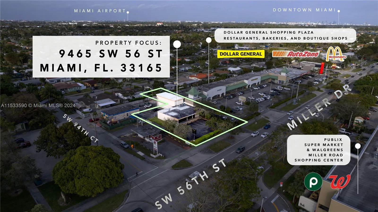 for sale at 9465 SW 56th St, Miami FL 33165