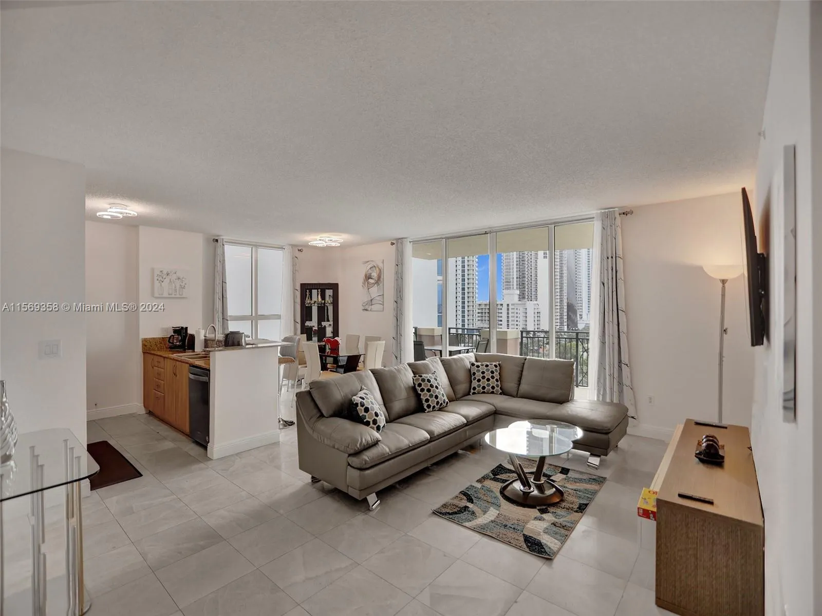 3 bedroom 2 bath Residential Lease for rent at 17555 Atlantic Blvd # 1101, Sunny Isles Beach FL 33160