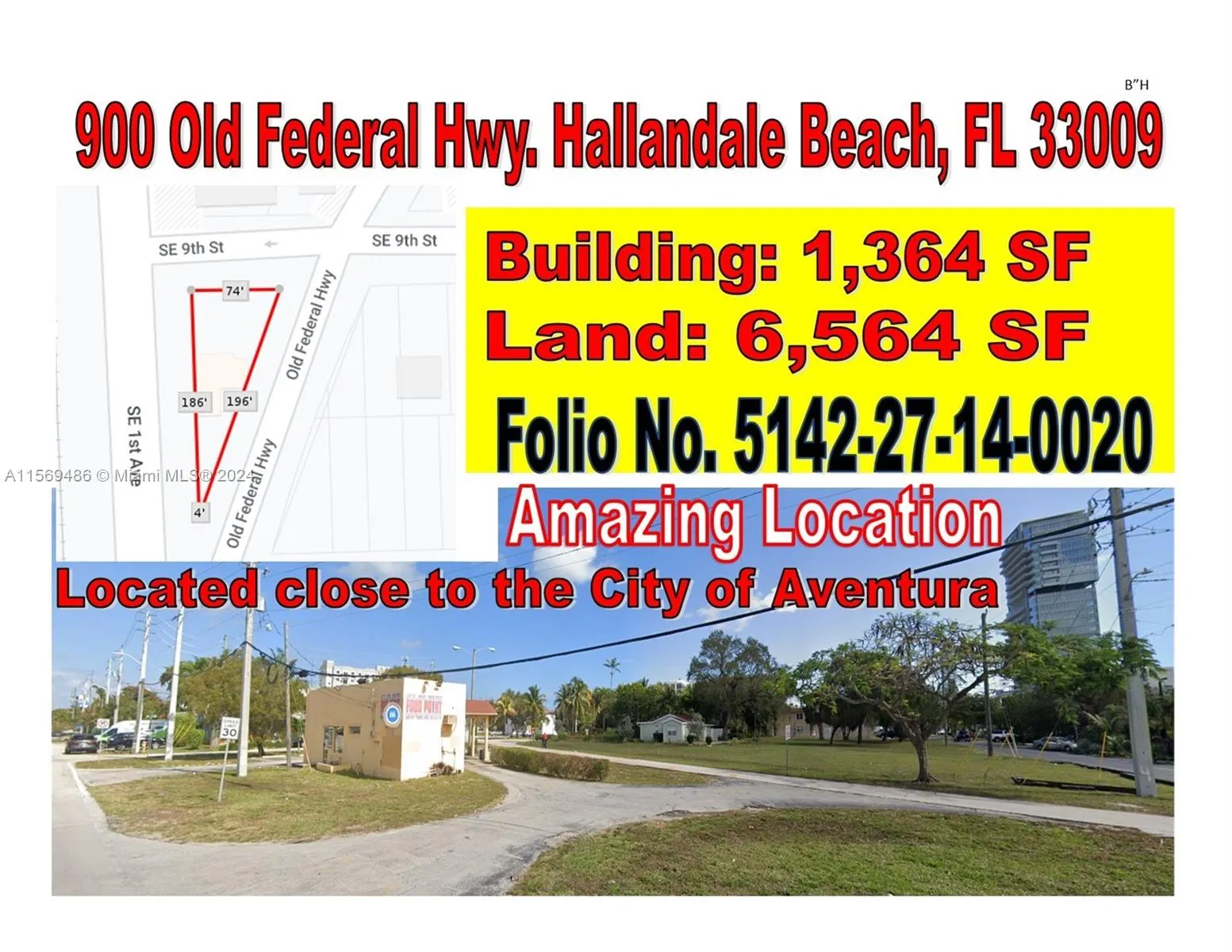 for sale at 900 Old Federal Hwy, Hallandale Beach FL 33009