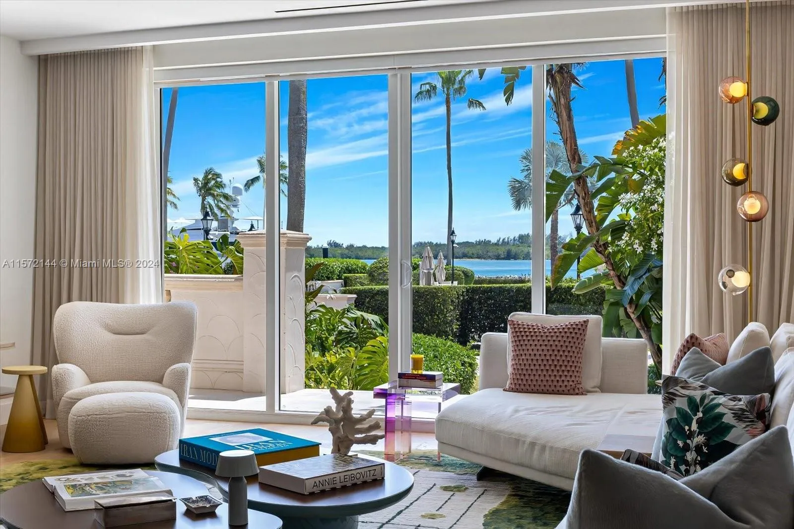 3 bedroom 4 bath Residential Lease for rent at 2113 Fisher Island Dr # 2113, Miami Beach FL 33109