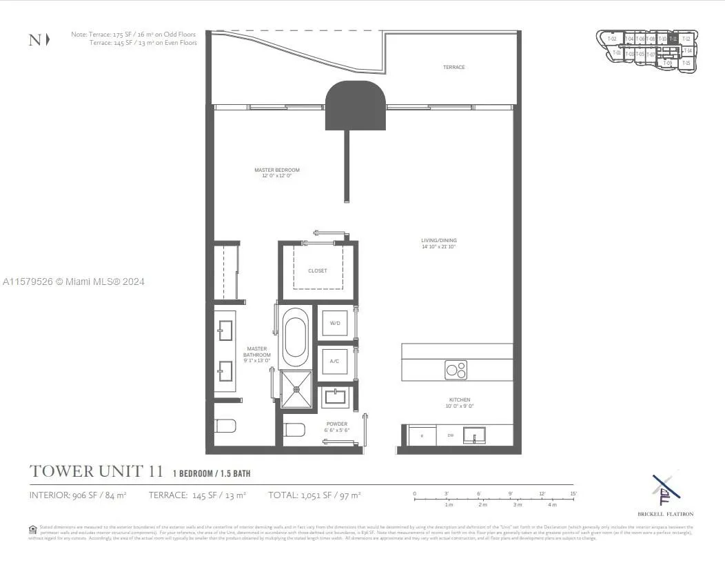 1000 Brickell Plz # 1811, Miami FL 33131