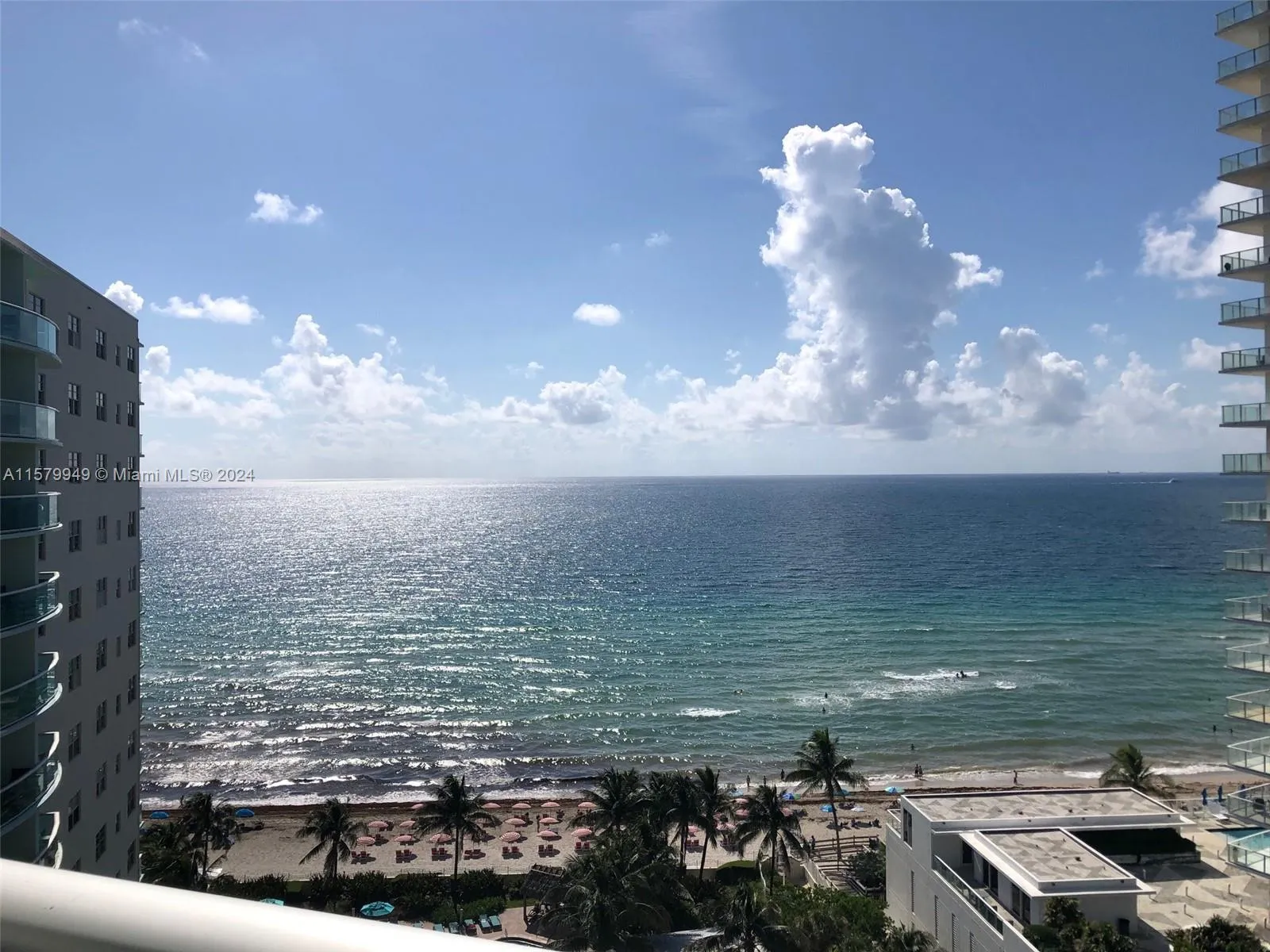 1 bedroom 1 bath for rent at 3901 S Ocean Dr # 14M, Hollywood FL 33019