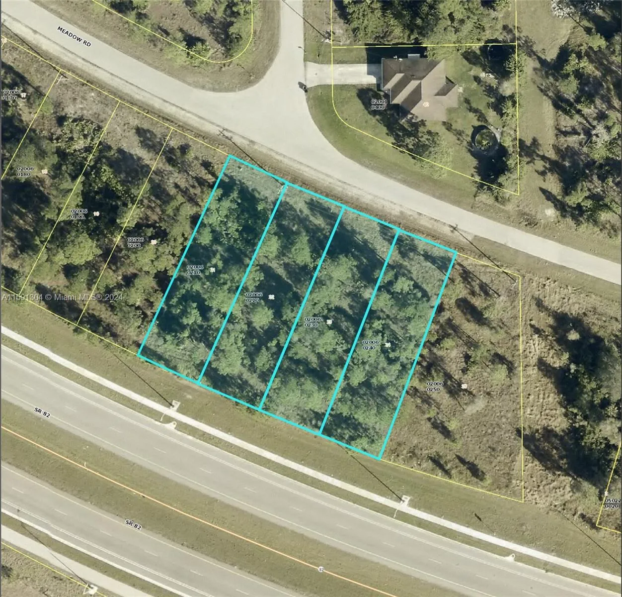 for sale at 2540, 2542, 2544, 2546 Meadow Rd, Lehigh Acres FL 33974
