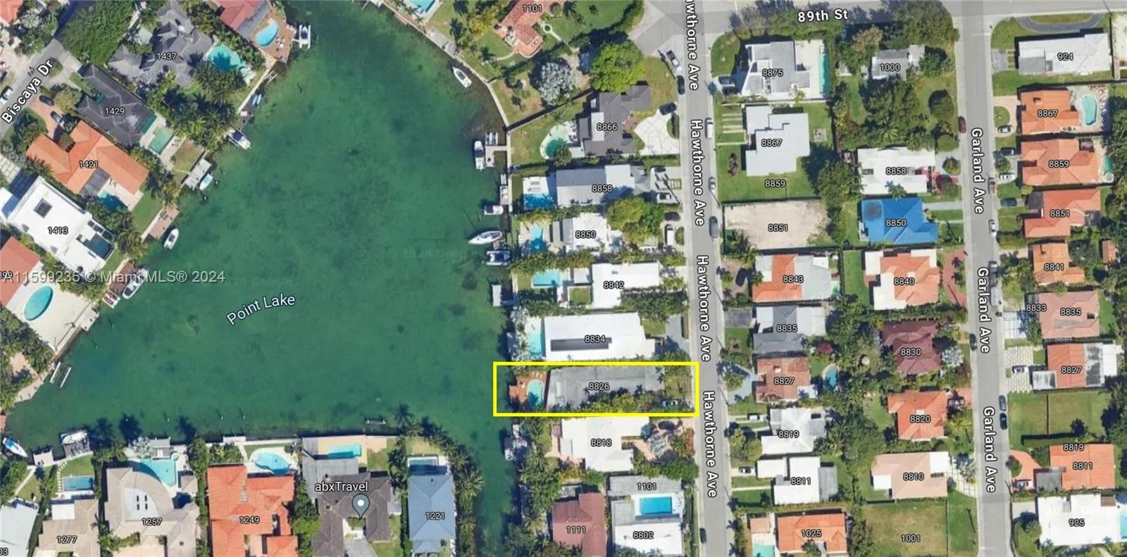 for sale at 8826 Hawthorne Ave, Surfside FL 33154
