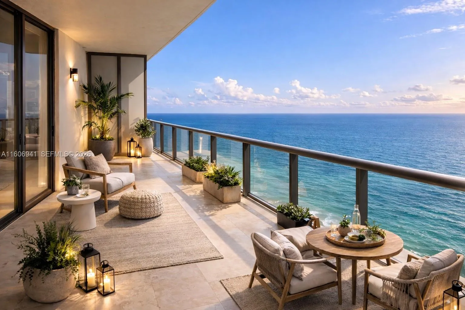 1 bedroom 1 bath for rent at 16275 Collins Ave # 2603, Sunny Isles Beach FL 33160