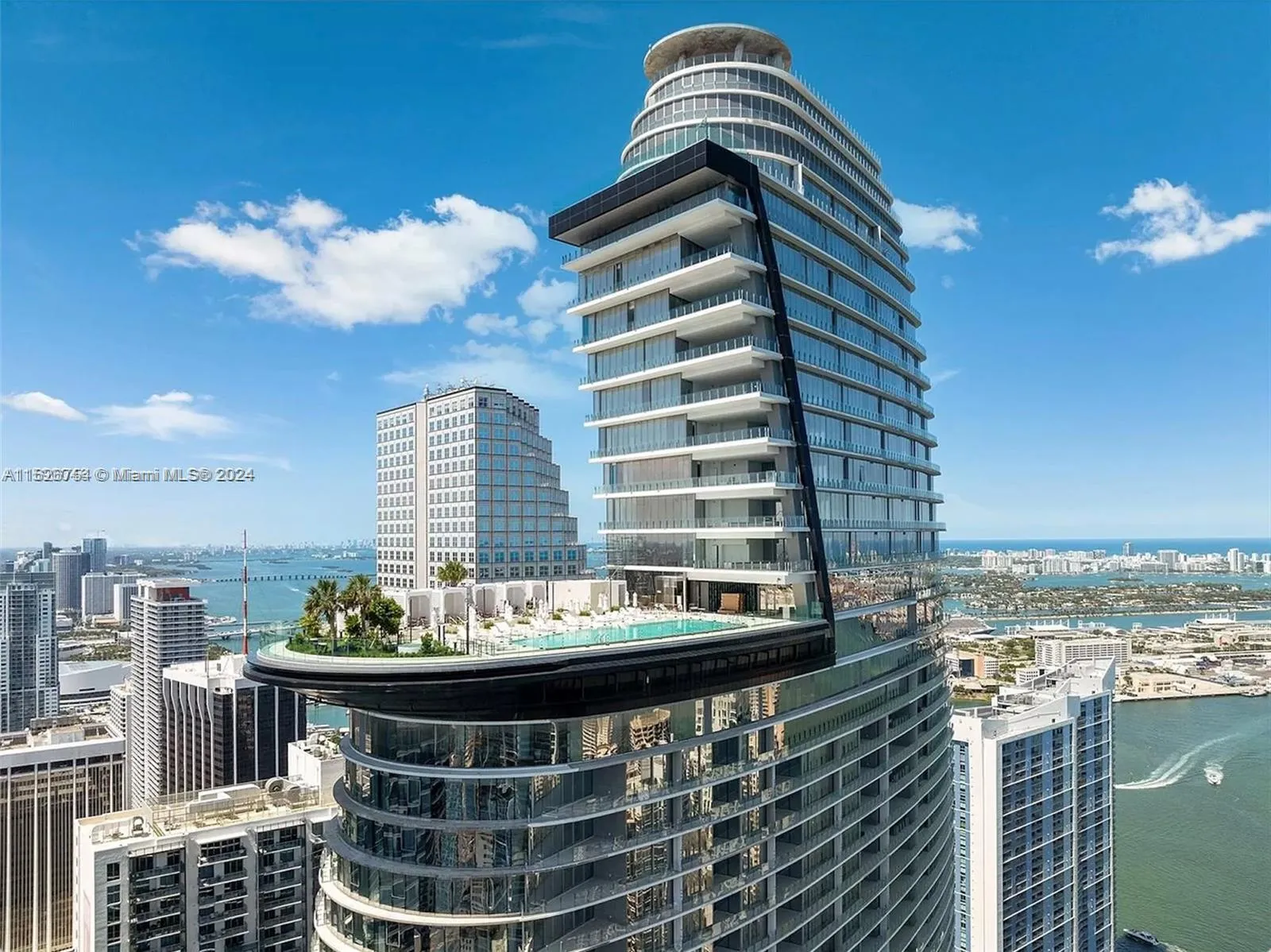 2 bedroom 3 bath for sale at 300 Biscayne Blvd Way # 703, Miami FL 33131