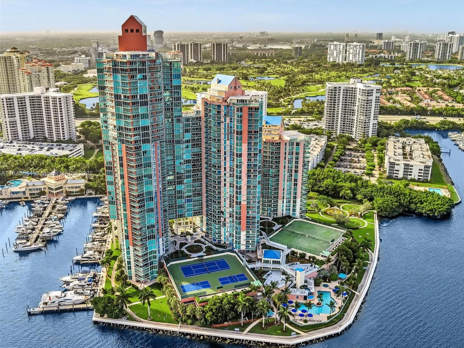 2 bedroom 2 bath for sale at 3370 Hidden Bay Dr # 1002, Aventura FL 33180