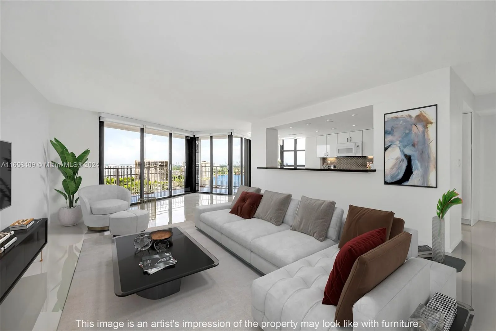 4000 Towerside Ter # 2201, Miami FL 33138