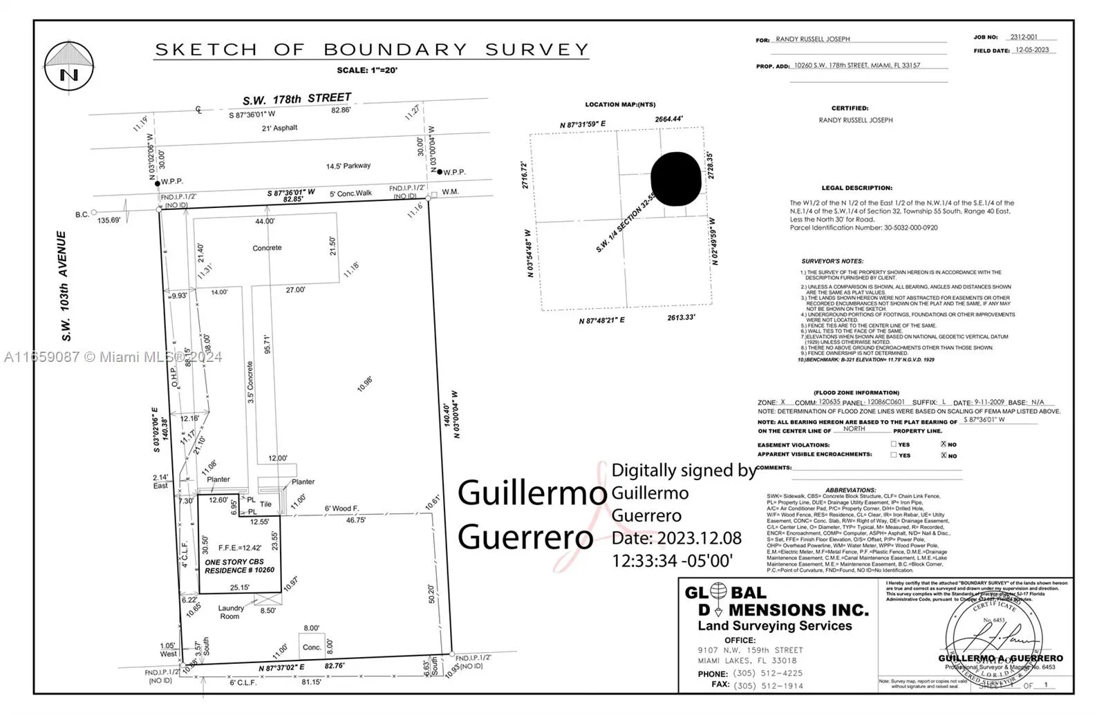 10260 SW 178th St, Miami FL 33157