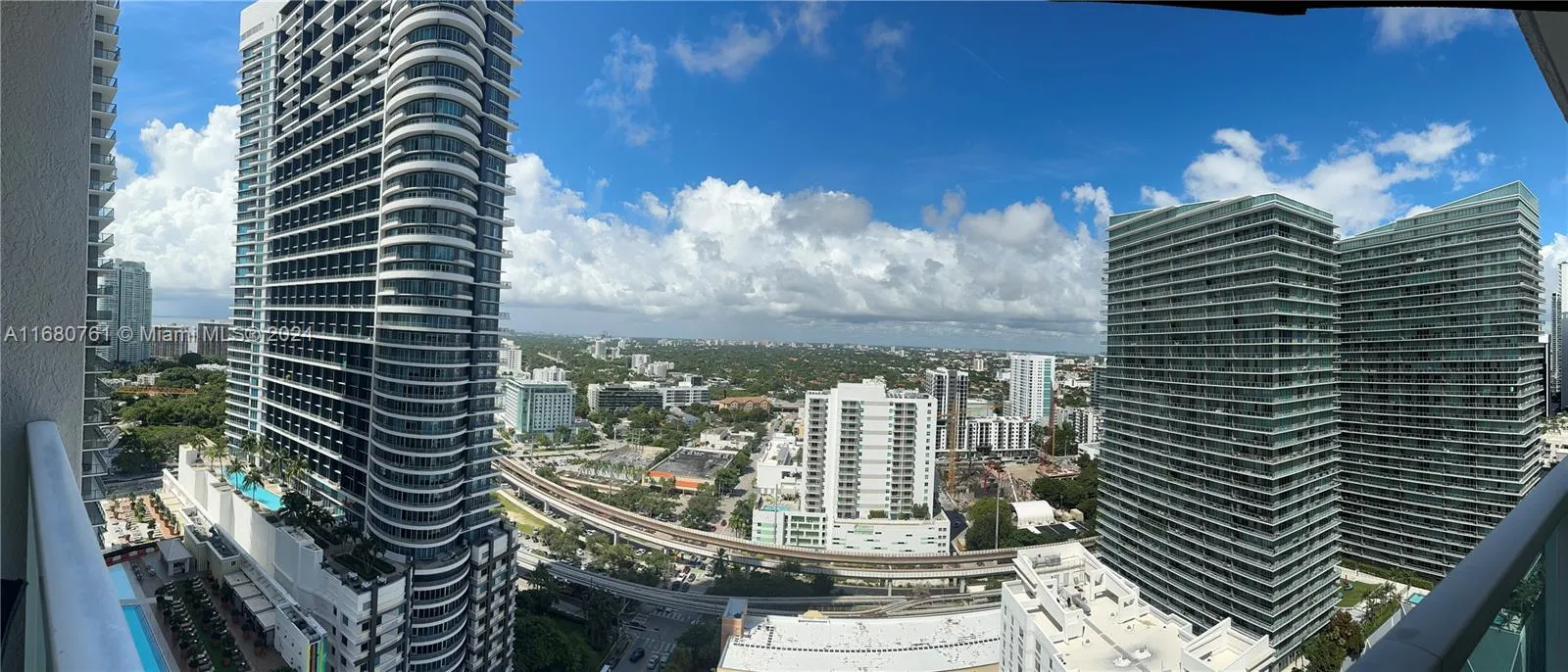 2 bedroom 2 bath for rent at 1250 S Miami Ave # 2805, Miami FL 33130