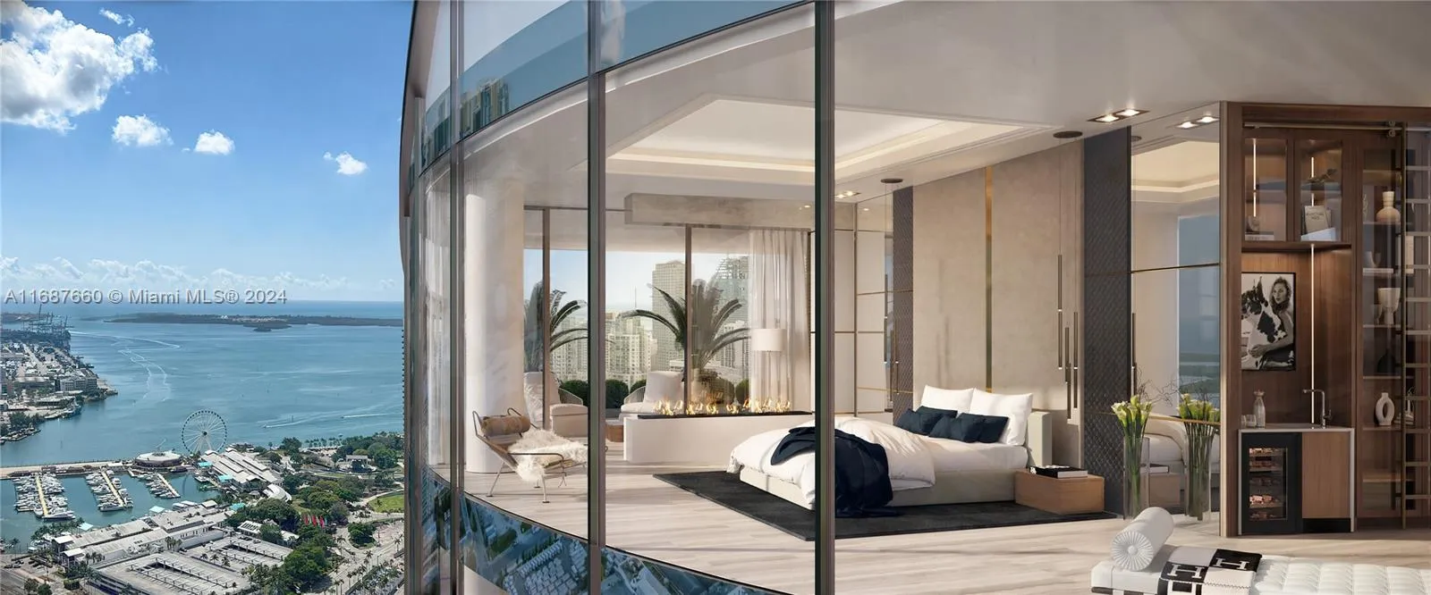 4 bedroom 5 bath for sale at 851 NE 1st Ave # 5700, Miami FL 33132