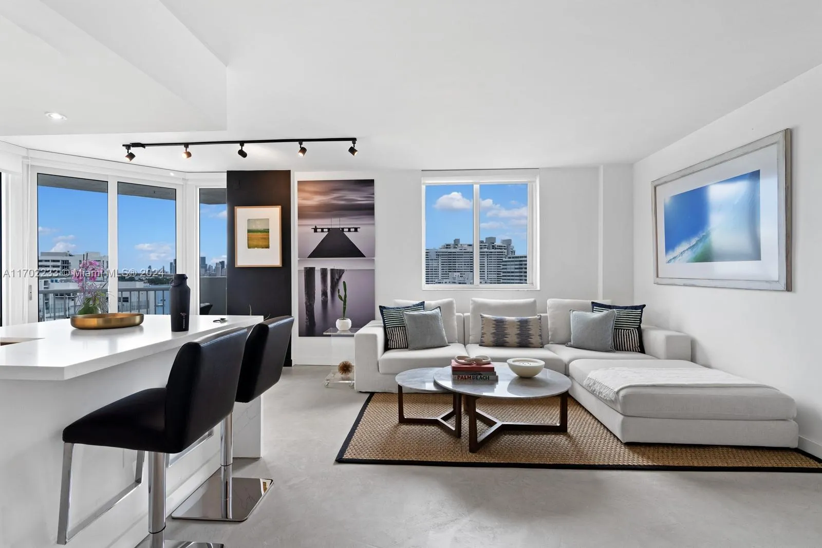 2 bedroom 2 bath for sale at 1621 Bay Rd # 1208, Miami Beach FL 33139