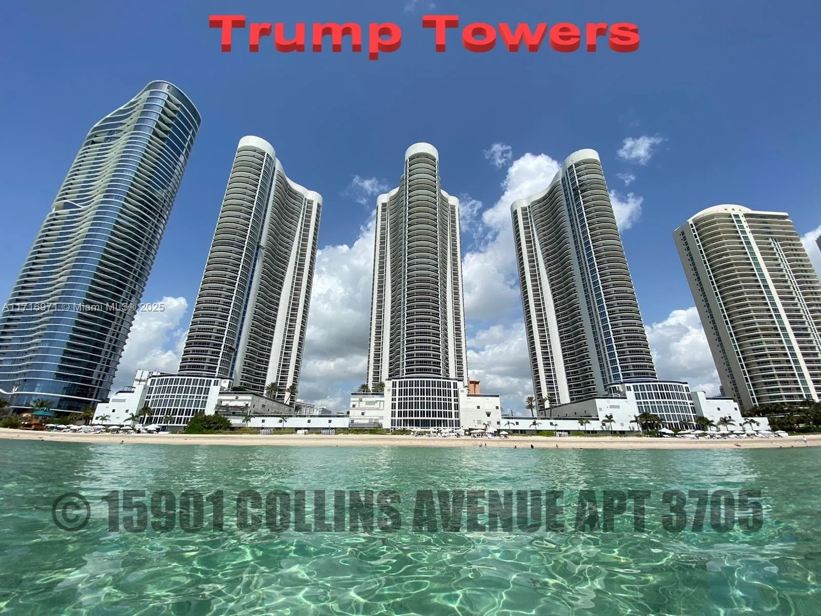 2 bedroom 2 bath for sale at 15901 Collins Ave # 3705, Sunny Isles Beach FL 33160