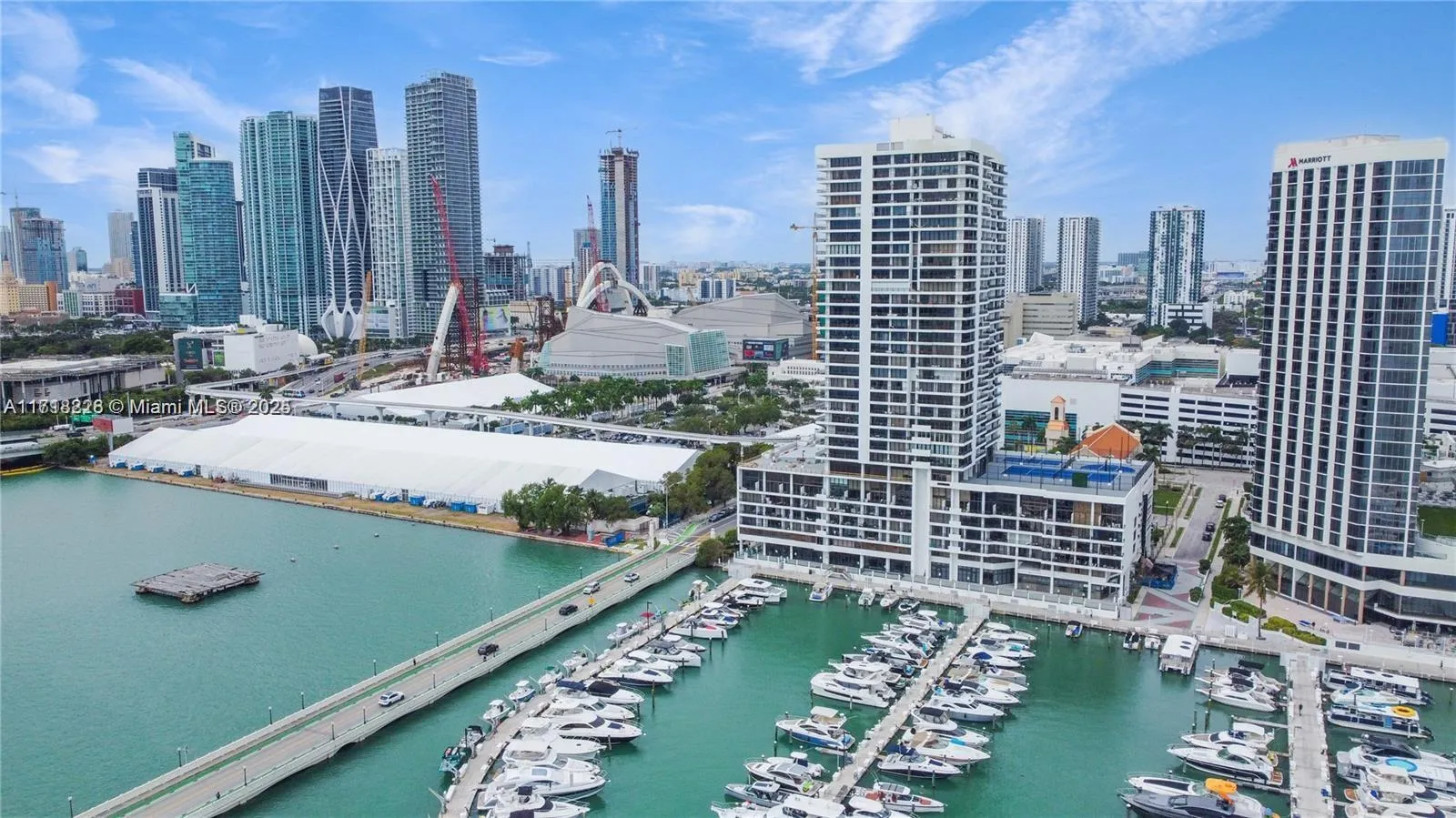 1 bedroom 1 bath for sale at 555 NE 15th St # 24D, Miami FL 33132