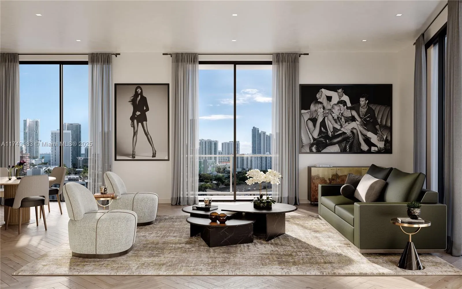3 bedroom 3 bath for sale at 94 NE 29th St # 502, Miami FL 33137