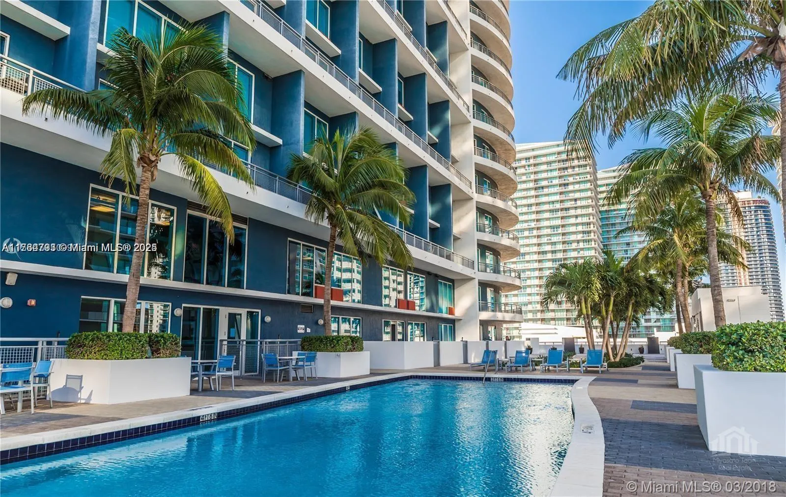 1 bedroom 1 bath for rent at 60 SW 13th St # 1116, Miami FL 33130