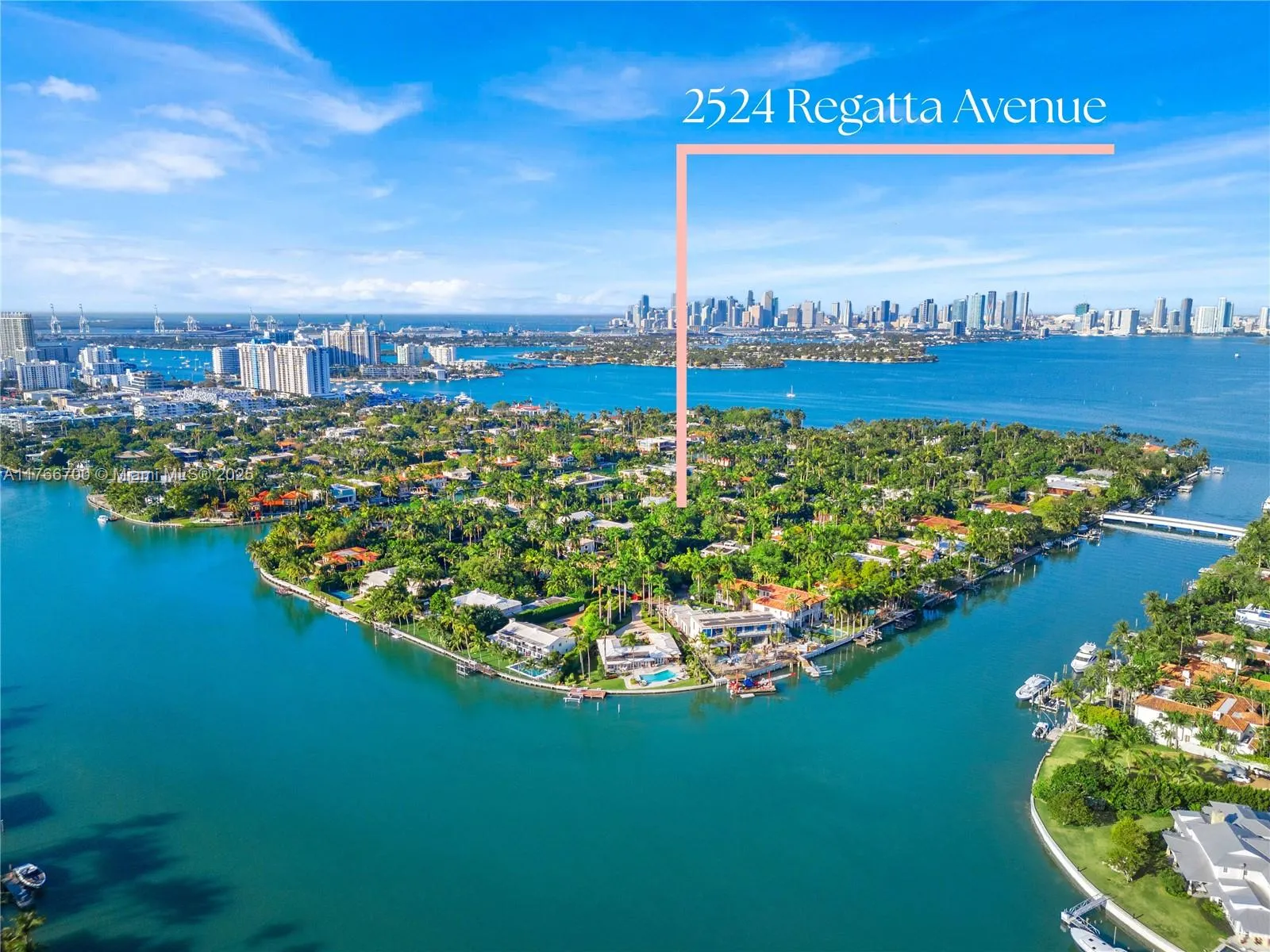 for sale at 2524 Regatta Ave, Miami Beach FL 33140