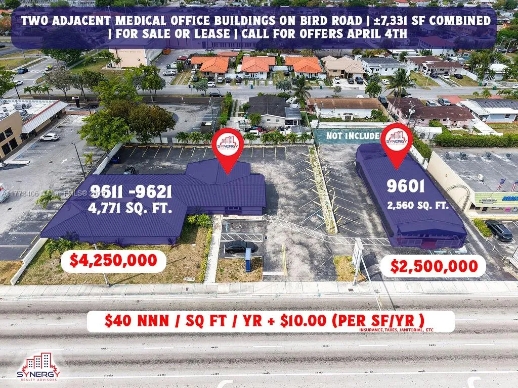 for sale at 9611 SW 40th St, Miami FL 33165