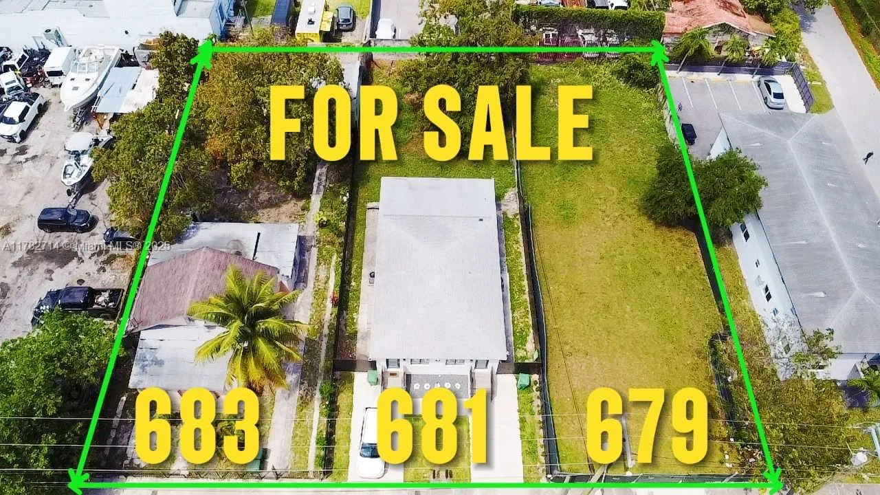 for sale at 683 & 681 & 679 NW 30th St, Miami FL 33127