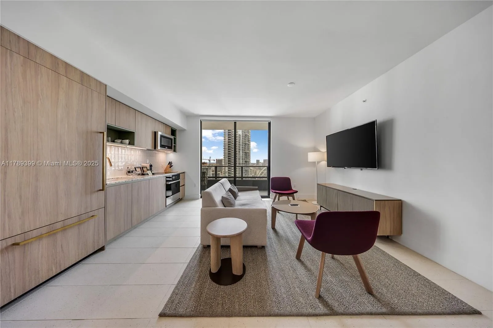 2 bedroom 2 bath for sale at 159 NE 6 Street # 2402, Miami FL 33132