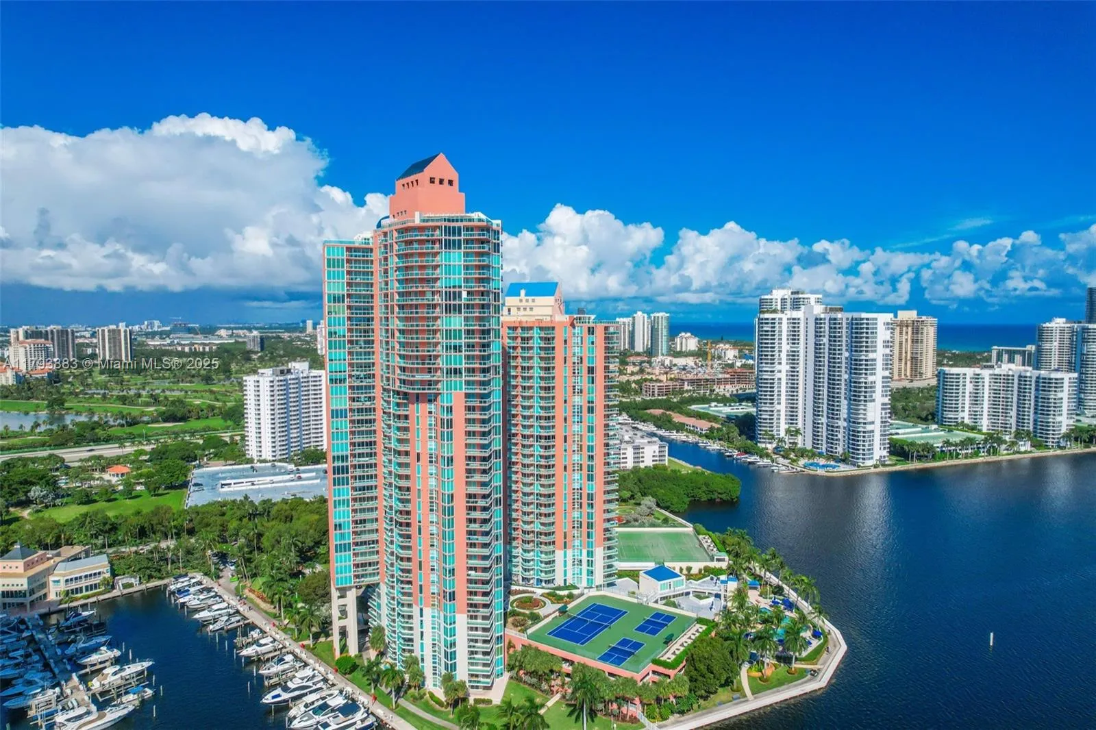 3 bedroom 3 bath for sale at 3370 Hidden Bay Dr, Aventura FL 33180