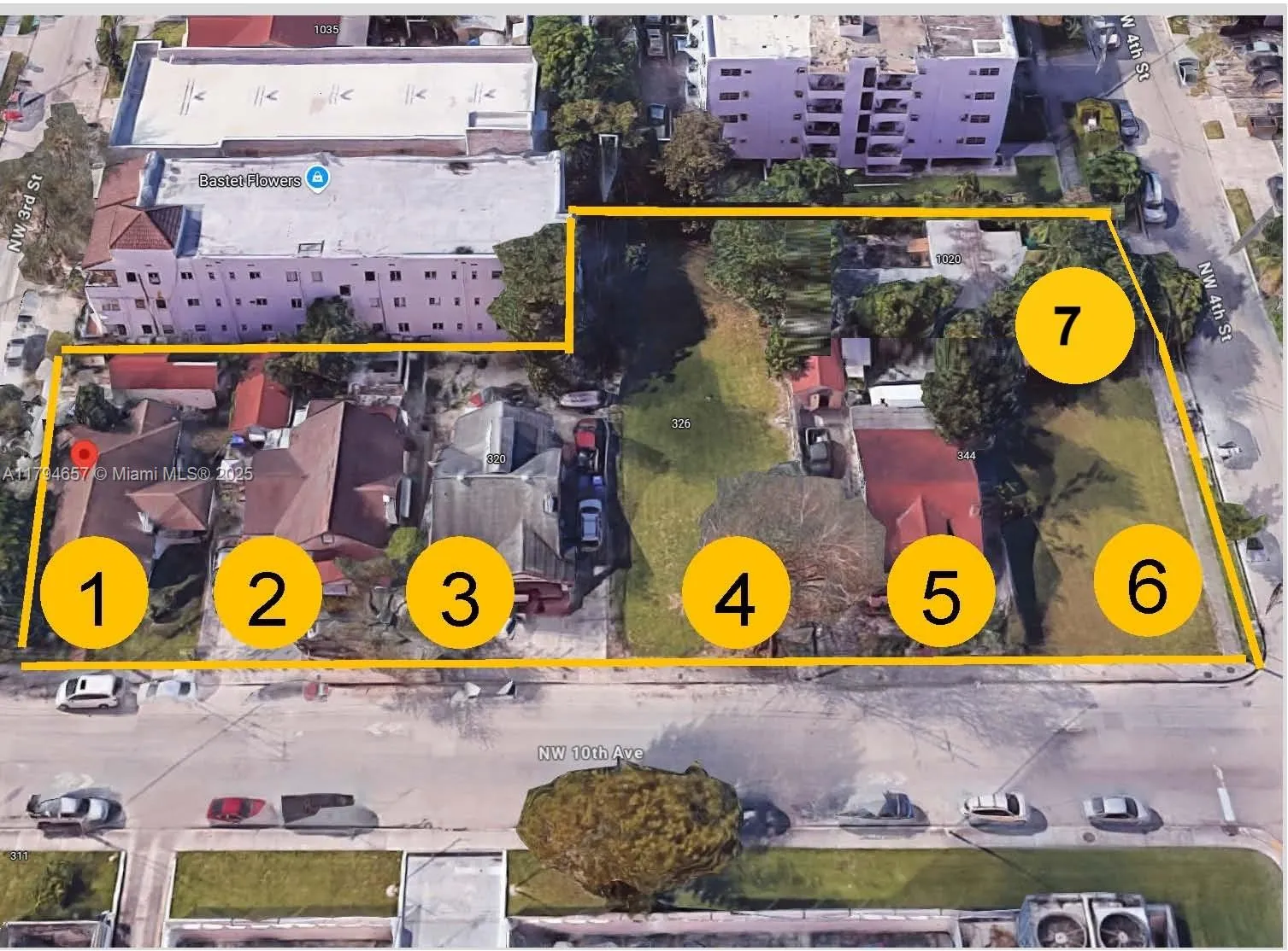 for sale at 1020 NW 4th St, Miami FL 33128