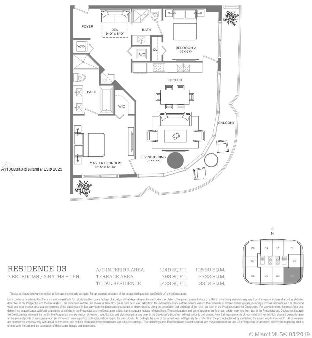 55 SW 9th St # 2003, Miami FL 33130
