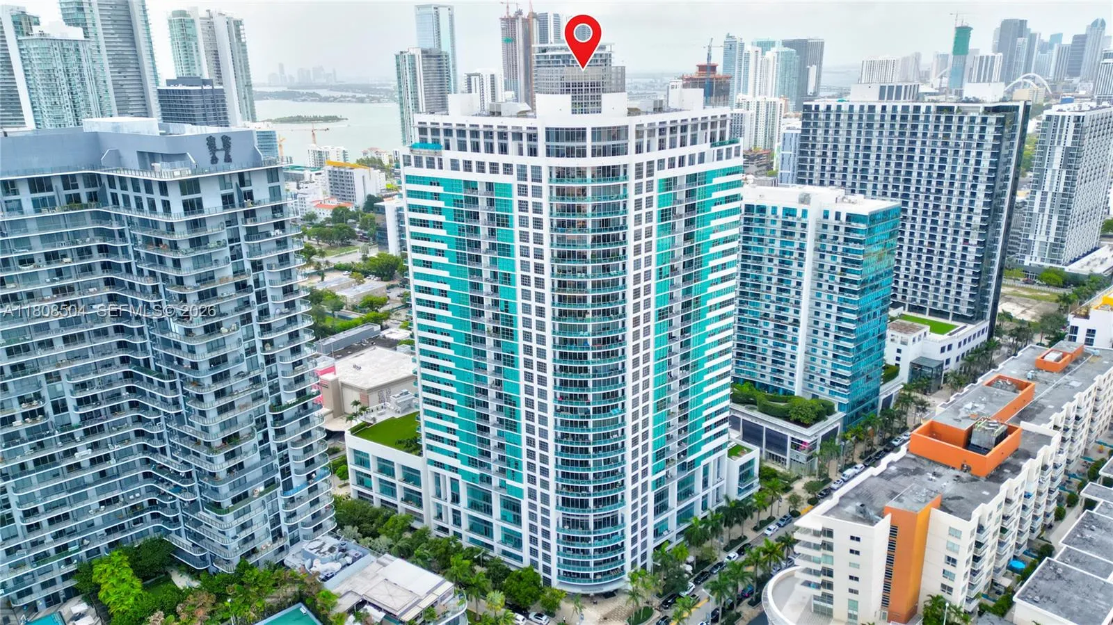 2 bedroom 2 bath for sale at 3301 NE 1st Ave # H2304, Miami FL 33137