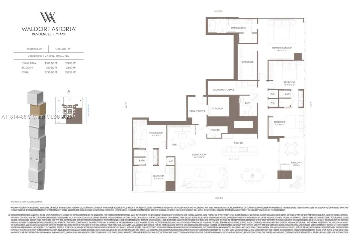 300 N Biscayne Blvd. # 8502, Miami FL 33132