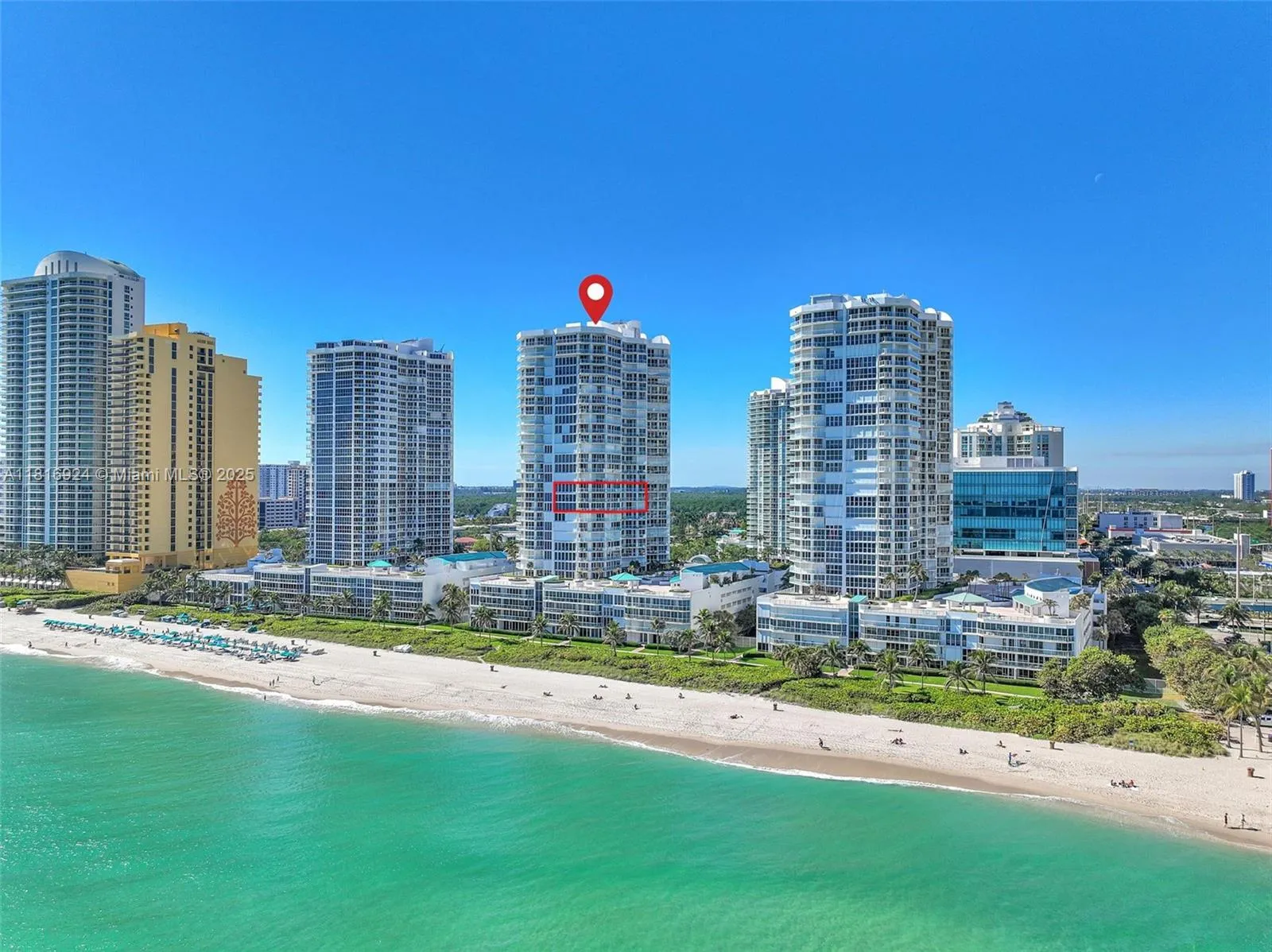 2 bedroom 2 bath for sale at 16445 Collins Ave # 1426, Sunny Isles Beach FL 33160